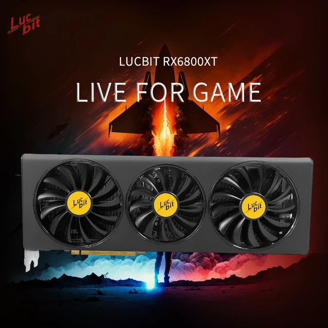 ABRI A RX 6800XT DO ALIEXPRESS ''LUCBIT'' O QUE EU ENCONTREI DENTRO DELA ME  SURPREENDEU!!! 