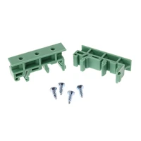 2pcs DIN 35mm Rail Adapter Circuit Board Mounting Bracket Mount Holder Multi Tools DRG-01 PCB Mount Holder 1