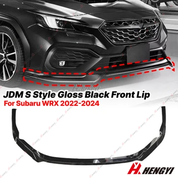 Subaru WRX 2022–2024 ABS Front Bumper Lip Spoiler 3-Piece Chin Splitter Body Kit