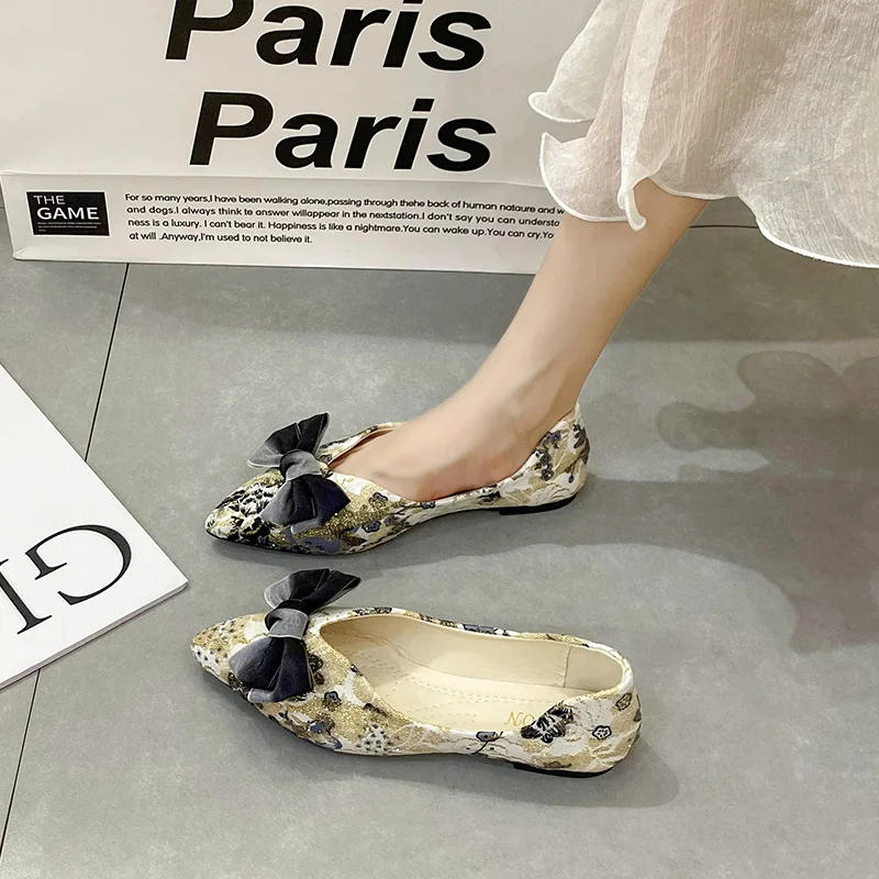 Must Have Floral Flat Shoes