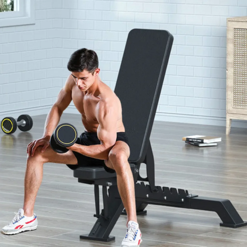 Dumbbell stool adjustable sit-up fitness chair commercial multi-functional supine board flying bird bench press stool