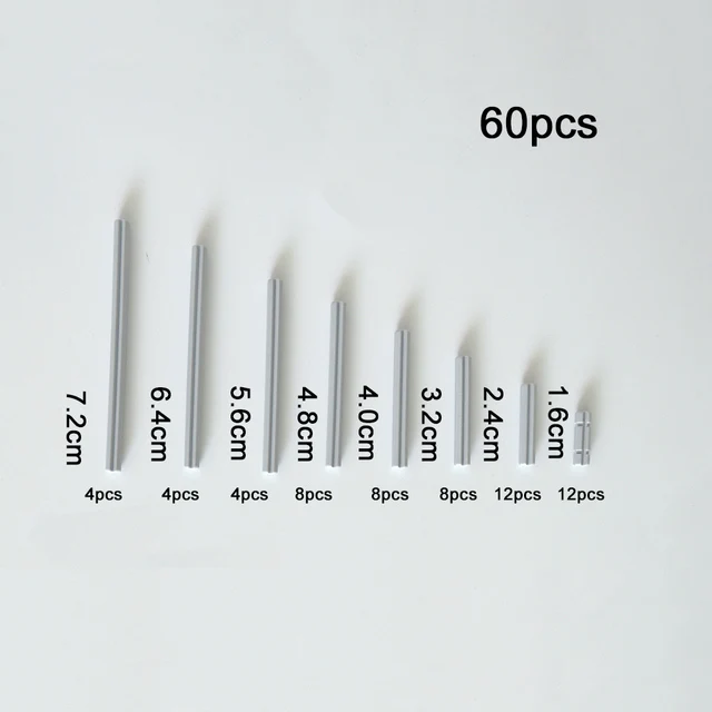 Enhanced Building Block Connector Accessories - Technical Parts for Creative Construction Toys