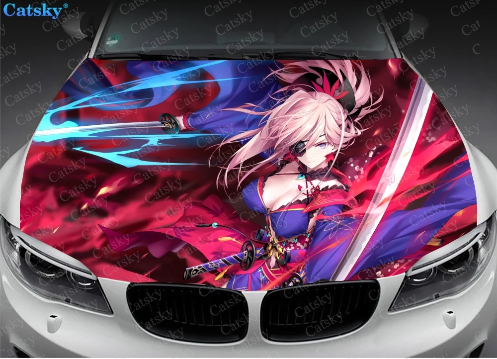 Autocollant de voiture universel Anime Fate Grand Order, grand