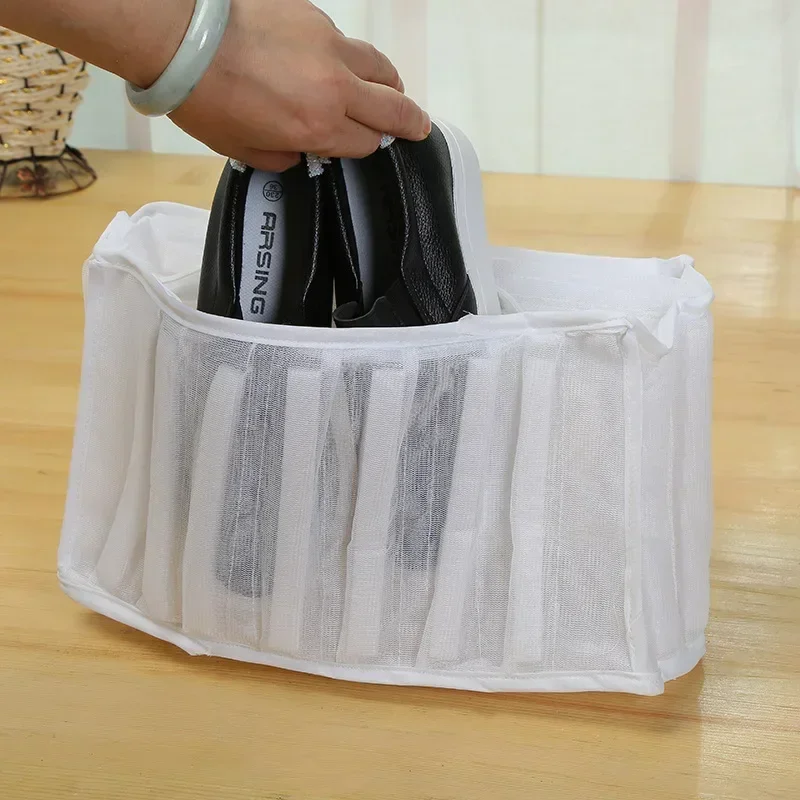 Laundry Bag Mesh Laundry Shoes Bags Shoes Organizer Bag Washing Washing Machine Dedicated Home Organizer Case