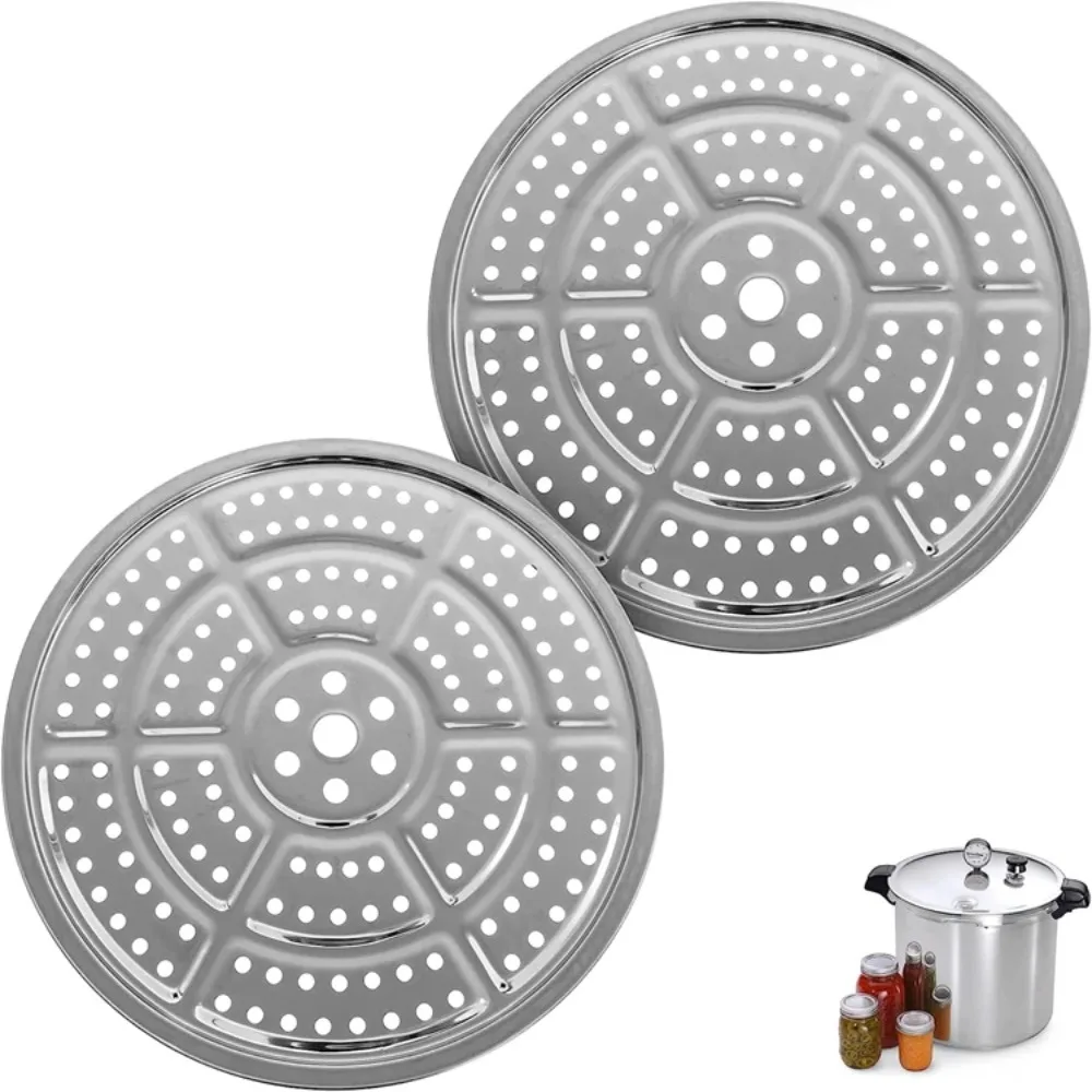 Round Stainless Steel Steamer Rack Household Rustproof Classic Steamer Tray Pressure Cooker Canner Rack Bread
