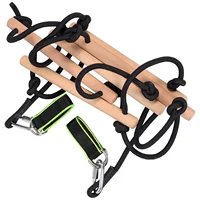 Climbing Sports Toys Wood Rope Ladder The Polyester for Kids Tree Playset Child 1
