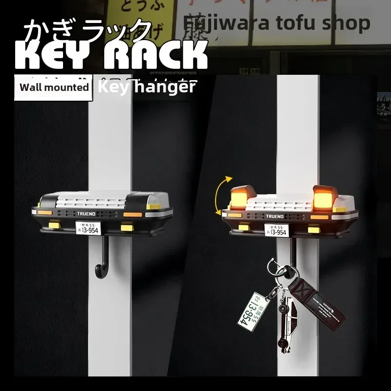 AE86 Car Key Holder Wall Mounted Headlight Decor Creative Auto Enthusiasts Home Decoration