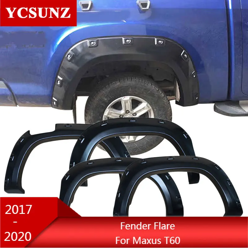 WheelArchMudguardsFenderFlaresForMaxusLDVT60ute201720182019
