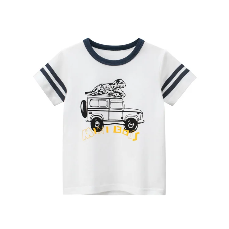 t shirt kid rock Cartoon Printed Children T-shirt for Girls Tees Boy T Shirts 2022  Summer Kids Outfits Cotton Tshirt Short-sleeve Tops For Girls t-shirt child girl Tops & Tees