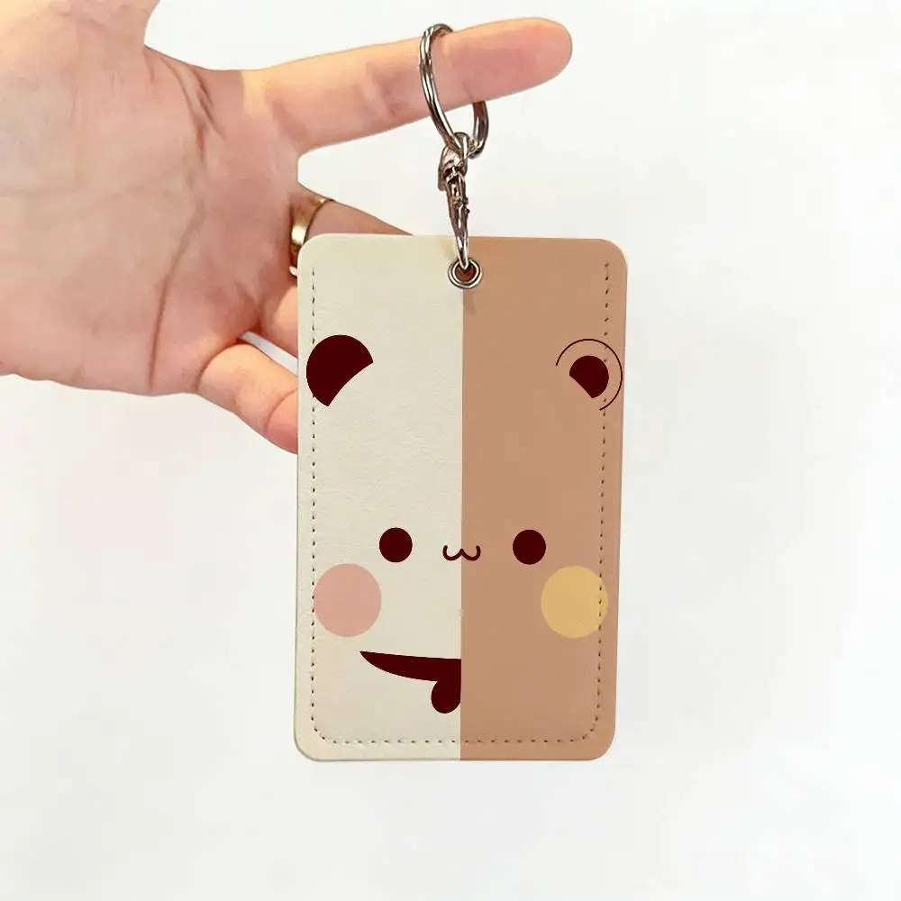 Charming Bubu Card Holder with Keychain - Protective Case