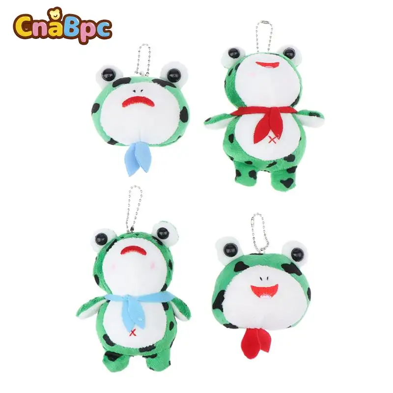 

Cartoon Stuffed Plushies Soft Kids Girls Birthday Gifts Frog Pendant Keychain Dolls Vocal Kawaii Decor Ornament Plush Toys
