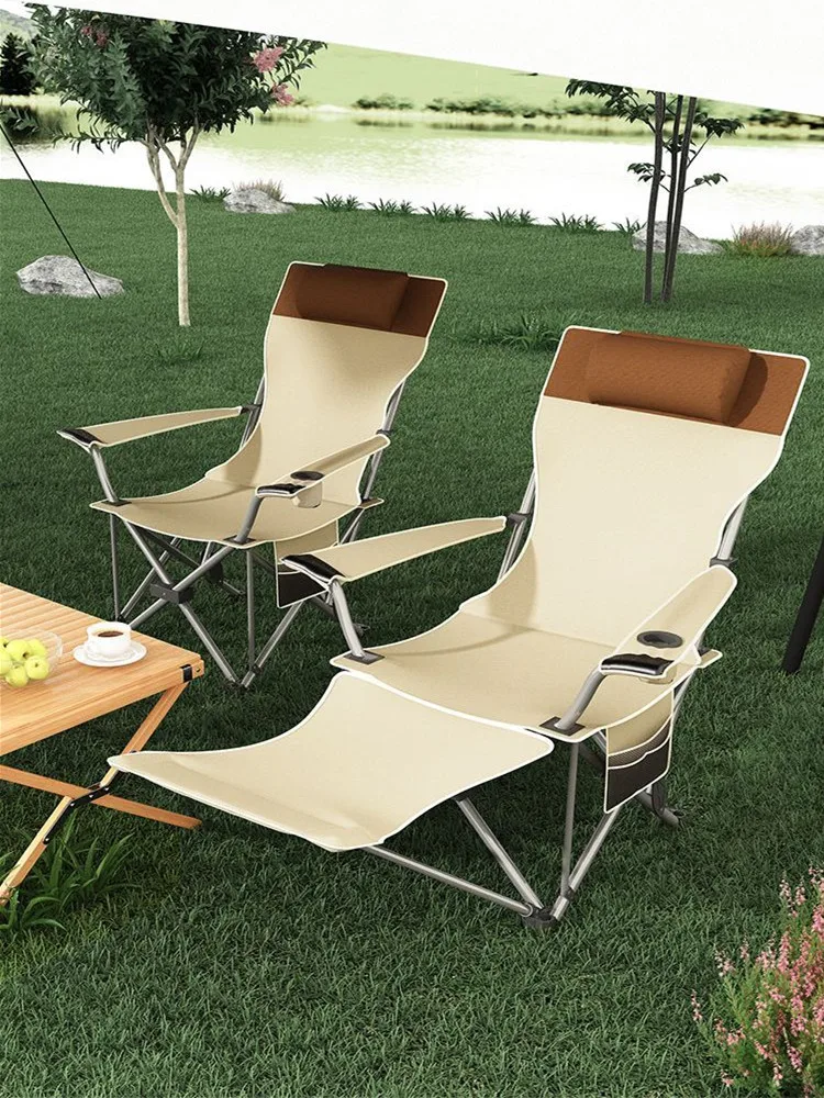 캠핑 의자  야외 접이식 비치 의자, 휴대용 캠핑 피크닉 의자, 캐주얼 낚시 감독 의자 