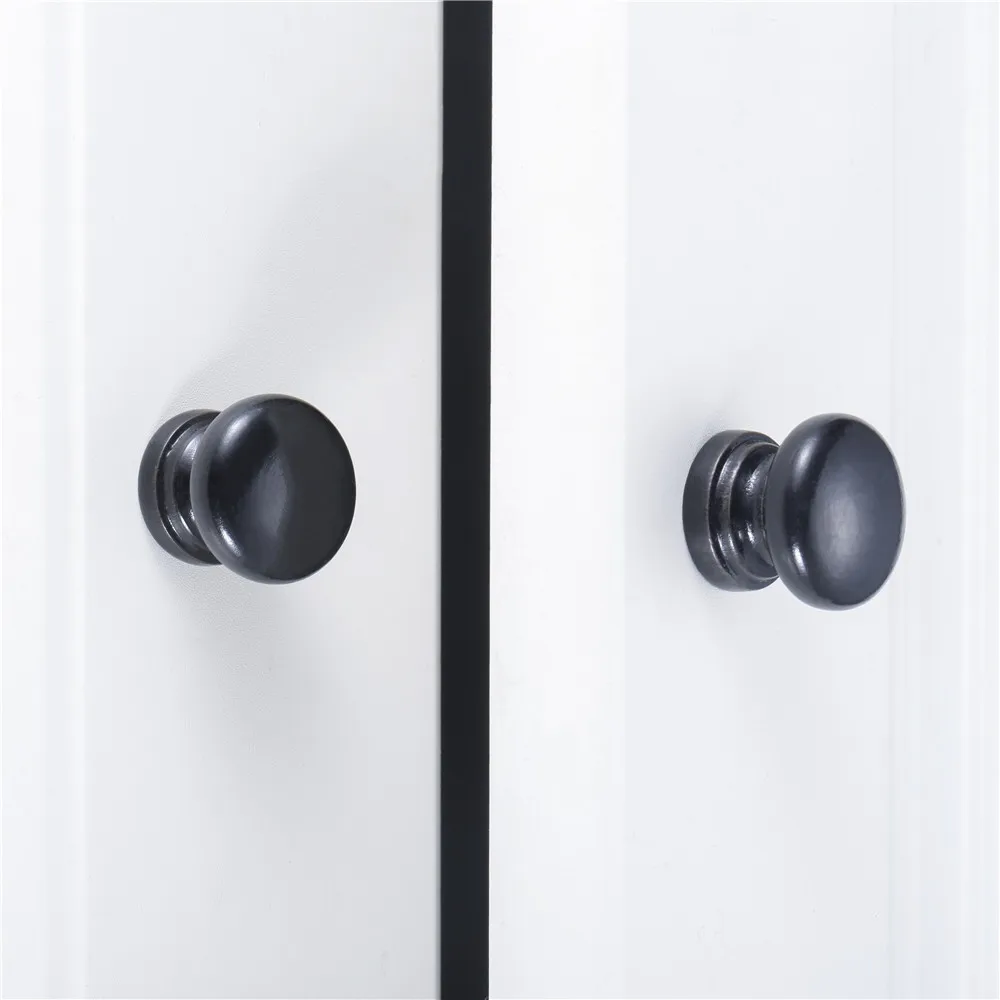 Wood Mini Knob Furniture Pull Mushroom-shape Handle 5pcs/set furniture knobs