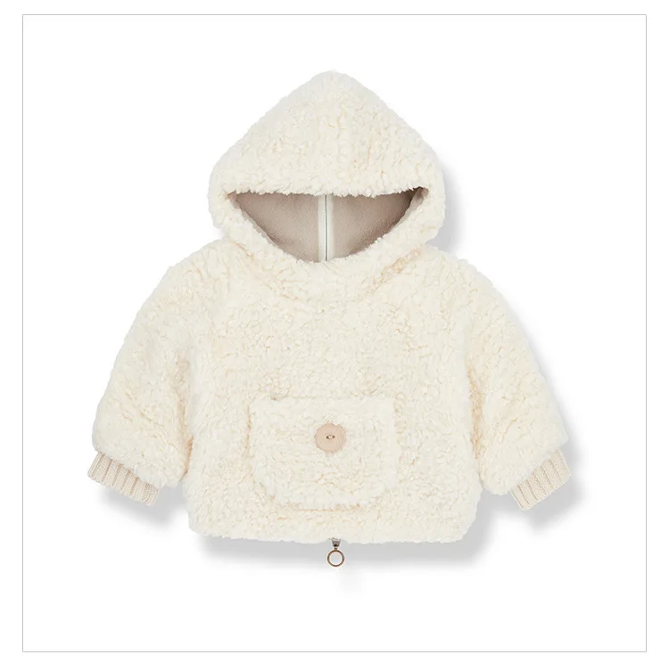 Baby Boys Warm Jacket New Winter Infant Toddler Velvet Fashion Coat Boys Girls Cute Outwear Clothes