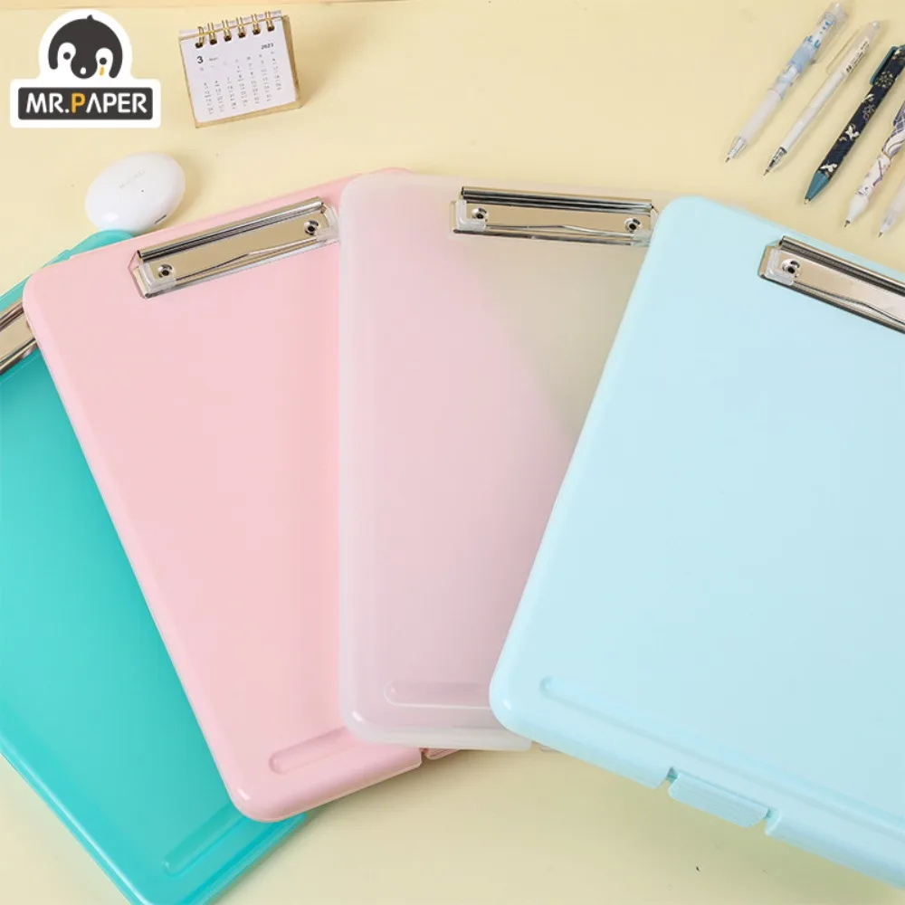 File Folder Mr Paper Multifunctional Writing Board Document Storage A4 Folders Book Pad Clamp 4 Style