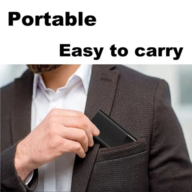 4K HD Digital Camera WiFi Security Camcorder Mini Night Vision Cam Video Voice Recorder with 5000mAh Battery Portable Power Bank security camera