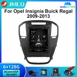 Autoradio Android 10.0, Carplay, stéréo, lecteur multimédia vidéo, 2 Din, pour voiture Ford, Opel, Insignia, Buick, Regal (2009 – 2013), Style Tesla 