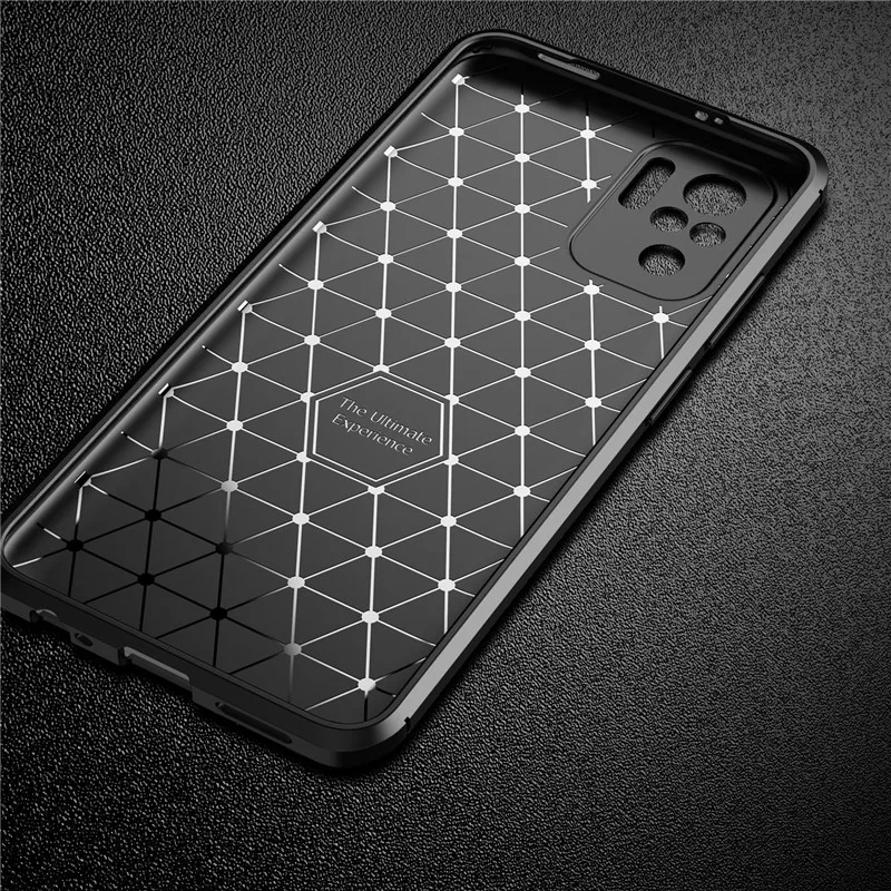 For Poco C65 Case Cover Xiaomi Poco C65 Capas New Shockproof Armor Phone  Bumper Back Carbon Fiber Soft TPU Cover Poco C65 Fundas - AliExpress