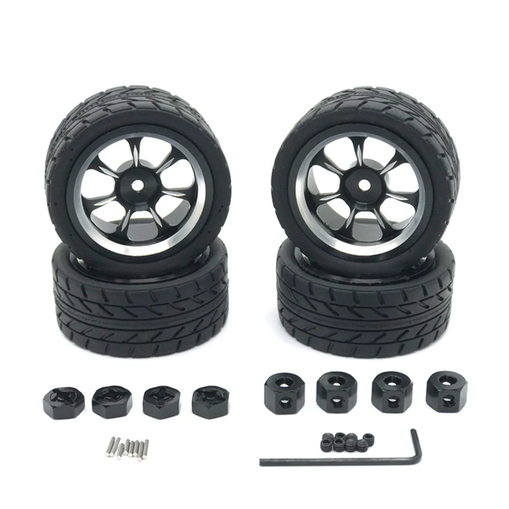 

4 шт./упаковка, алюминиевые колесные диски WLtoys 1 12 1 14 1 18 LC MN WPL