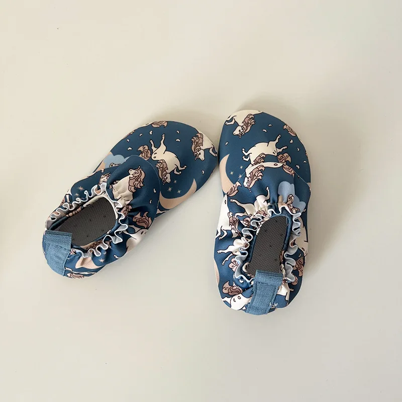 Children Print Water Sports Sneakers, KS Baby Boy Girl Cute Beach Shoes, Swimming Aqua Barefoot Shoes, Kids Indoor Outdoor Slippers, baby shoes, water sports shoes, sneakers shoes, children slippers