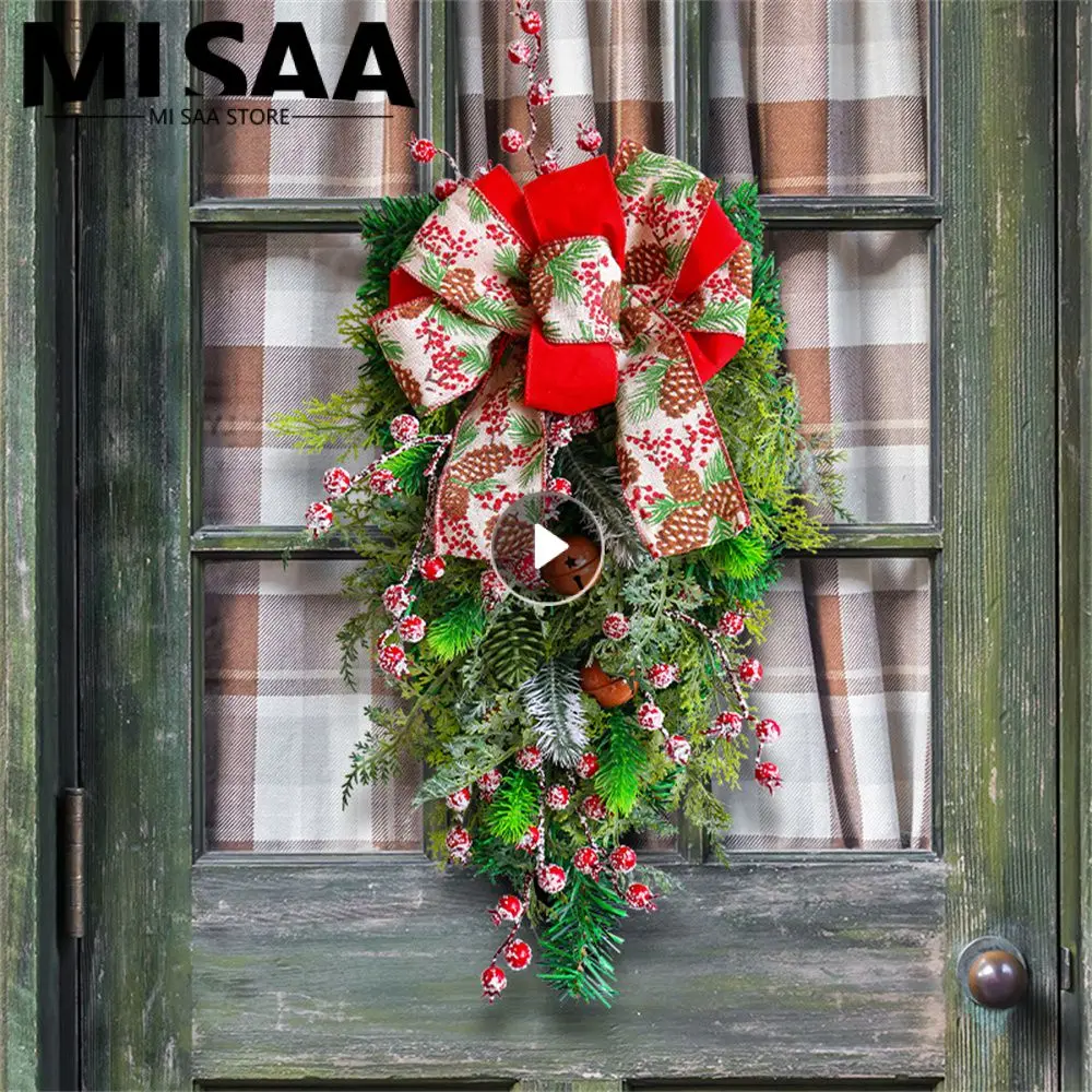 

Wreath Convenient Strong And Durable Easy To Carry Fashion Exquisite Create A Festive Atmosphere Decorations Christmas Wreath