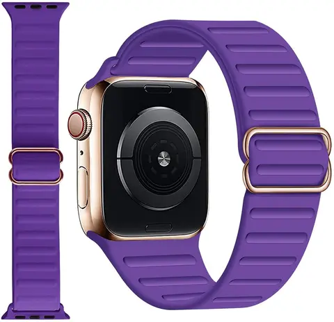 Stretch Silicone Solo Loop Band for Apple Watch 7 6 5 3 Se Sport Women Men Stretch Strap for Apple Watch 44 42 40 38