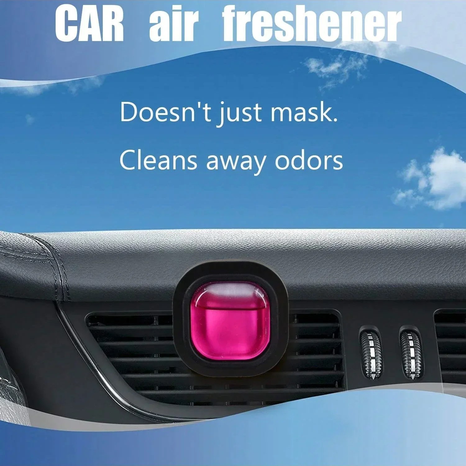 Long Lasting Car Air Freshener Vent Clip Essential Oil Scented