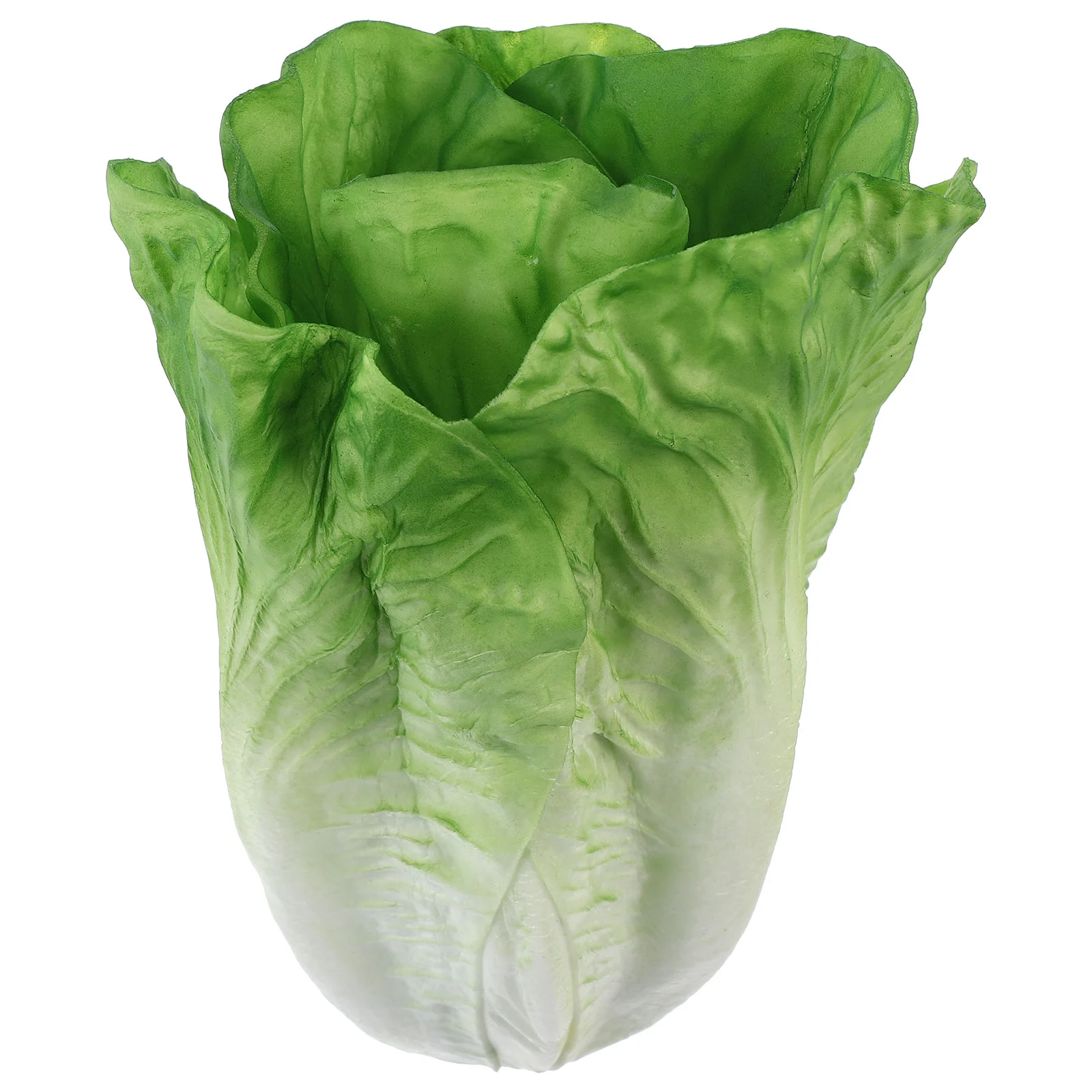 1800Pcs Simulation Lettuce Leaf Artificial Vegetable Fake Food Decor Lifelike Salad Adornment Realistic Model Restaurant Cafe