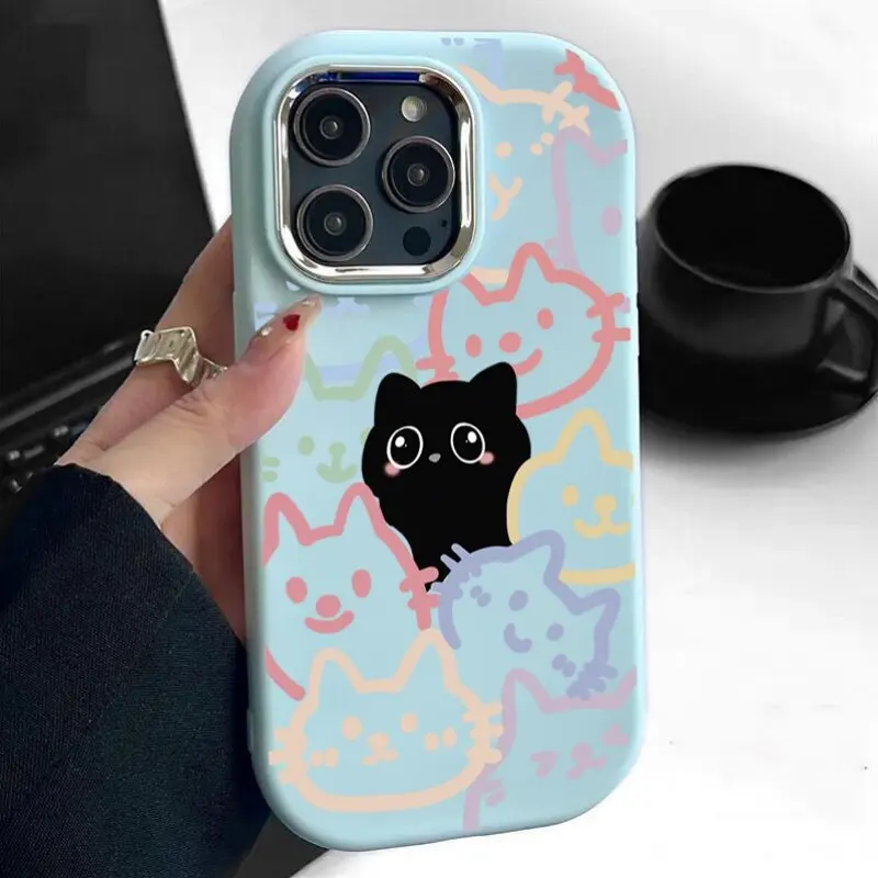 Adorable Animal Cat Design Phone Case