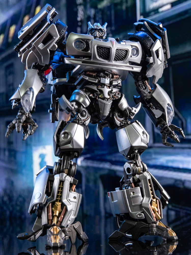 

New Black Mamba Transformation Toy Aoyi KO Precision Coated LS18 Jazz Car Action Figure Robot MPM09 Model