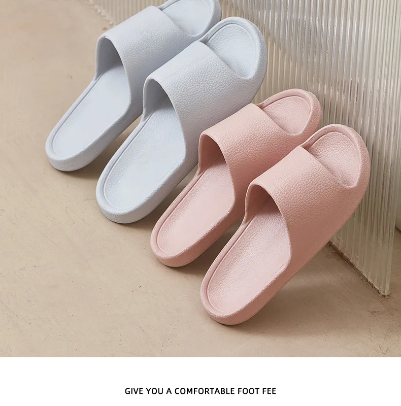 EVA Herren-Sandalen, Flip-Flops, Herren-Hausschuhe, einfarbig, rutschfest, weiche Sohle, bequeme Dusch-Hausschuhe, Outdoor-Paar-Schuhe, Sommer – Detail 8