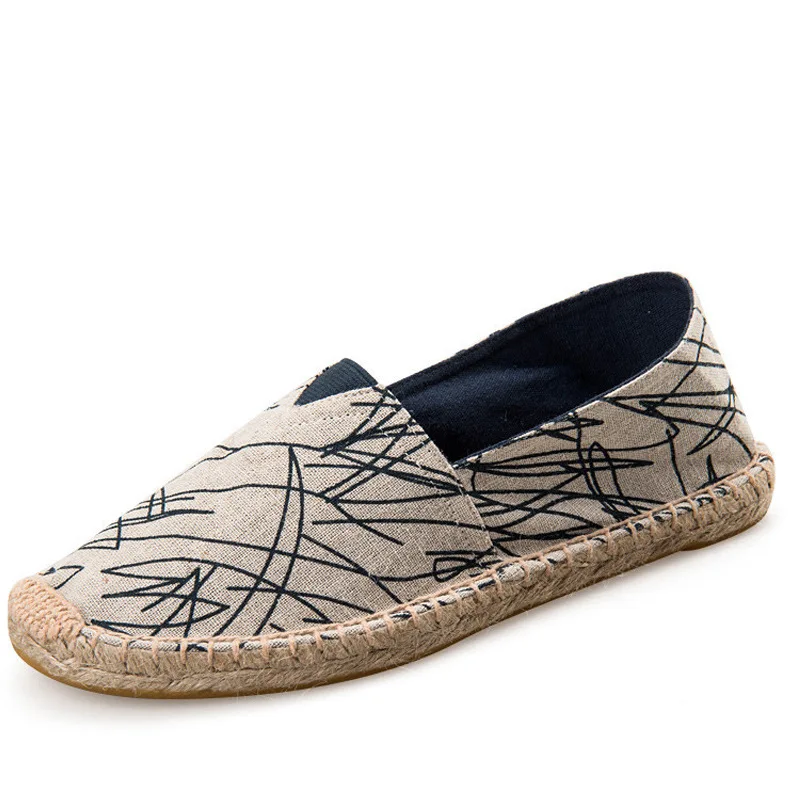 Atmungsaktive Canvas Slipper Für Damen Und Herren Freizeitschuhe_voghion.com
