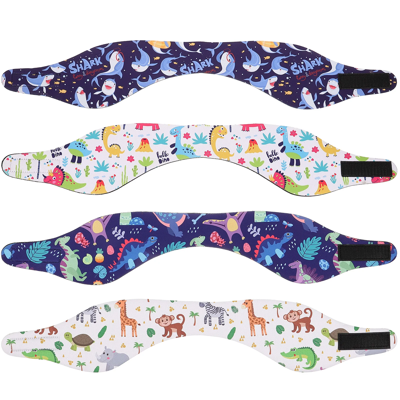 

Functional Swimming Hair Ear Bands Swimming Pool Headbands Shower Ear Covers