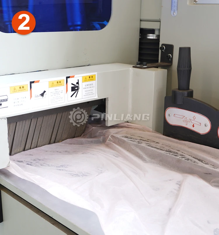 High precision PJ9525A bottom multiple rip saw machine with double sides planer machinery 3