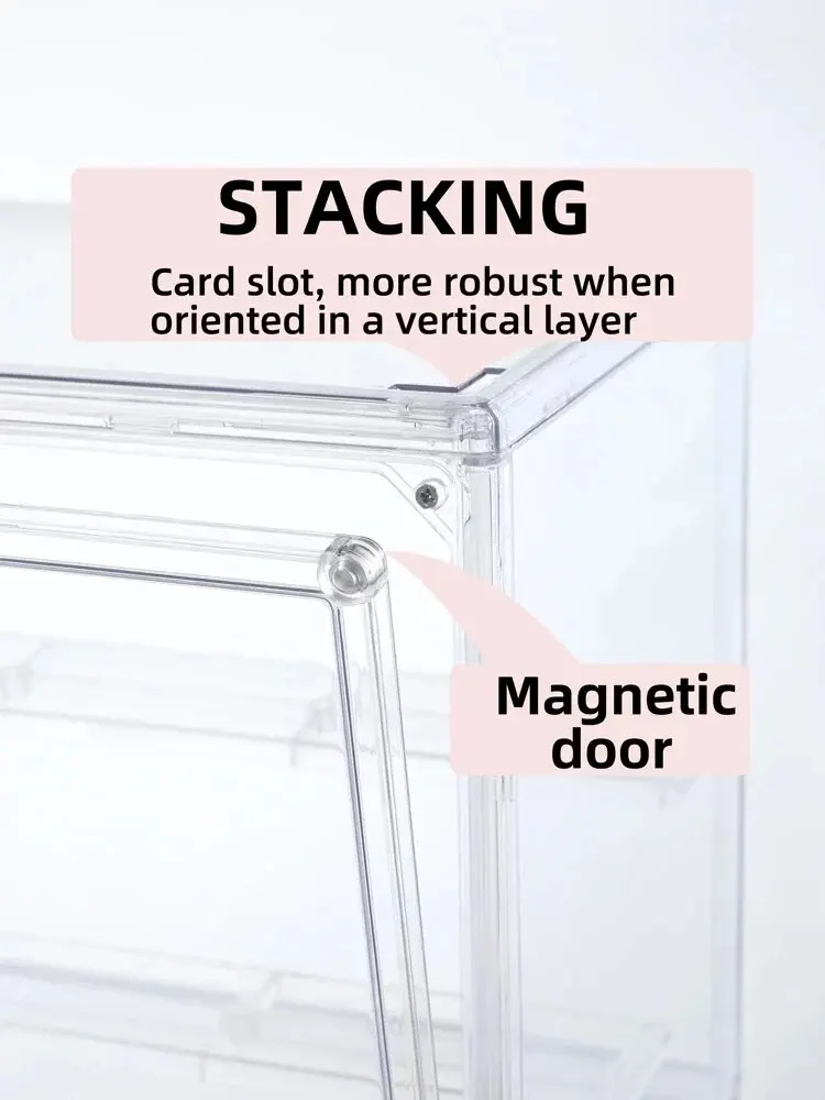 1/3PCS Handmade Blind Box Storage Display Rack Cartoon Animal Ornaments Transparent Display Box Bubble Transparent Box