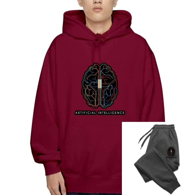 

Artificial Intelligence ( A.i ) Digital Brain Power SweaHoody Sweatshirt Hoodie Summer Warm Fashiont