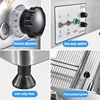 Electric frozen meat slicer Cheese Mutton roll Beef Ham flaker electric food potato slicer manual Semi-automatic meat slicer 6