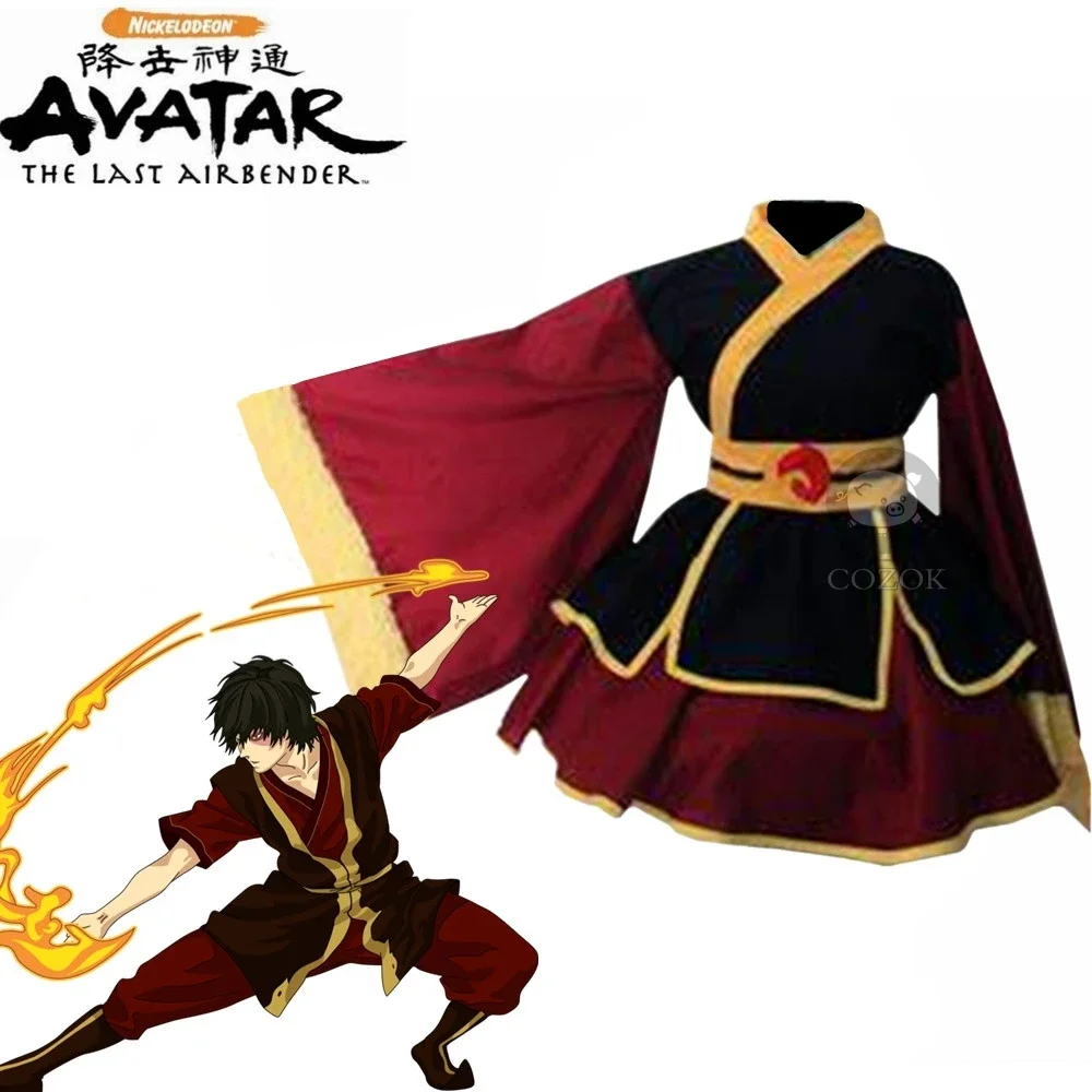 

Avatar Zuko Kimono Dress Cosplay Costume Anime Custom Made Uniform