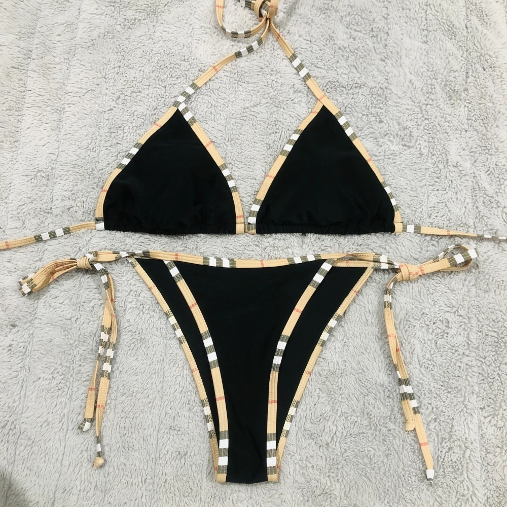 Strappy Bikini Set Women Summer Beach Swimwear Vogue Sexy Summer Vacation Pool Party Tankini Bikini Set Bikini Swimsuit Women Swimwear