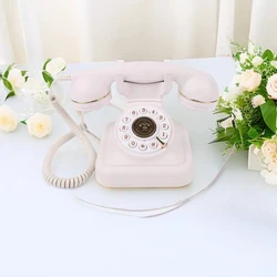 Latest Design Black Color Old Style Rotary Recording Phone For Wedding Antique Design Audio Guestbook Phone