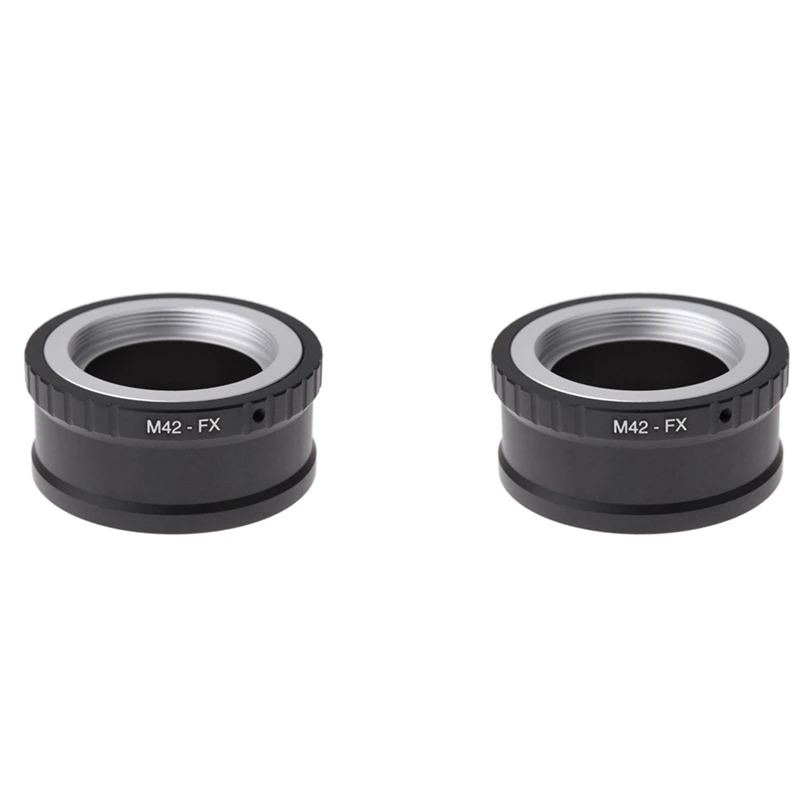 2X M42-Fx M42 Obiettivo Per Fujifilm X Mount Fuji X-Pro1 X-M1 X-E1 X-E2 Anello Adattatore M42-Fx Obiettivo M42