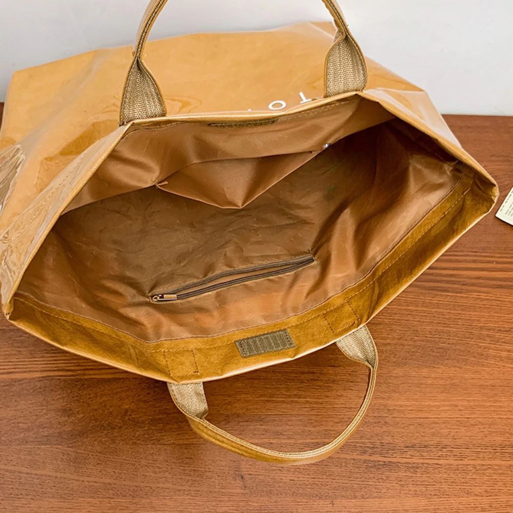 Women's Tote Bags New Solid Color Bag Simple Outdoor Leisure Large -capacity Bag Work Commuter Сумка Женская 2025 Тренд Bolsos - 5