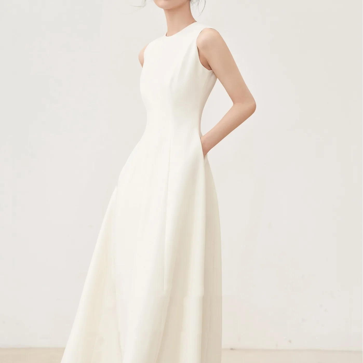 summer wrap dress with V-neck and asymmetrical skirt for women spaghetti straps wedding dresses Size:US  12 Zapakasa Women Simple Black