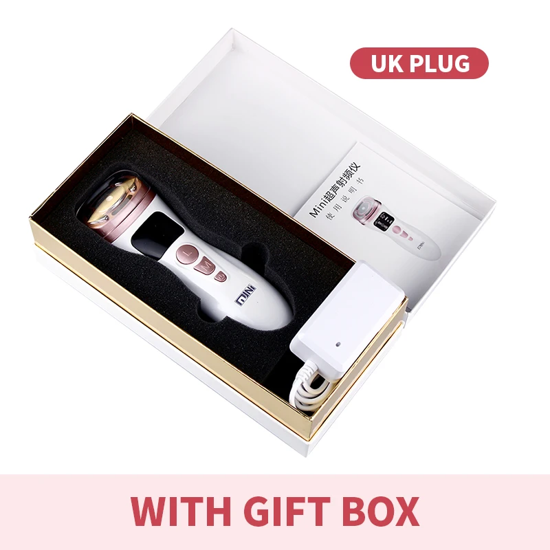 HIFU – Mini Instrument Portable à Micro-courant EMS pour lifting et raffermir la peau du visage, masseur de beauté 16