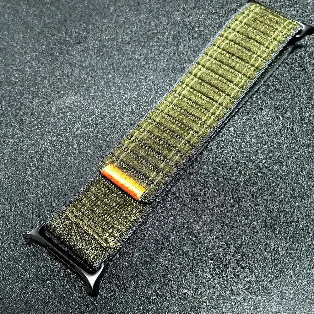 Sports Woven Nylon Loop Band For Samsung Galaxy Watch Ultra 47mm Strap Bracelet Wristband Watchband Replacement Accessories