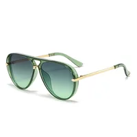Lunettes de soleil tendance pour hommes, nouvelle mode, marque de luxe, designer, pour la conduite en extérieur, les voyages, lunettes de soleil UV400 pour femmes 4