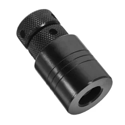 Heavy - Duty Adjustable Steel Jack Block - 7.40X3.20X3.20CM (Black)