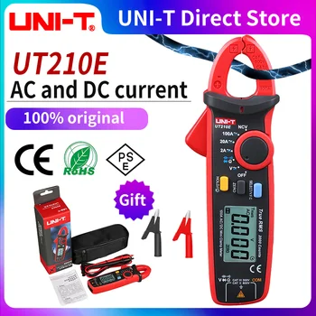 UNIT Mini Digital Clamp Meters UT210E UT210D UT204 Plus AC/DC Current Voltage Auto Range VFC Capacitance Non Contact Multimeter 1
