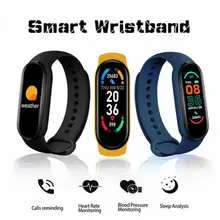

M6 Sport SmartWatch Find Bracelet Alarm Reminder Waterproof Fitness Bracelet Watch Tracker Heart Rate Monitor For Mobile Phone