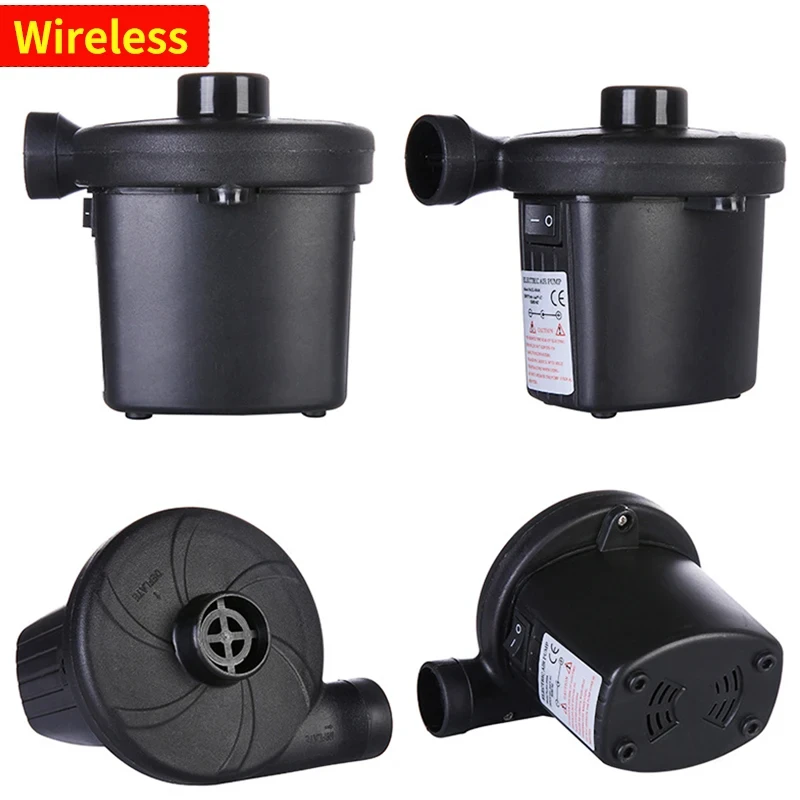 Electric Inflatable Pump 220V/12V Quick Air Filling Compressor With 3 Nozzles for Car Camping Life Buoy Boat Cushion air pump